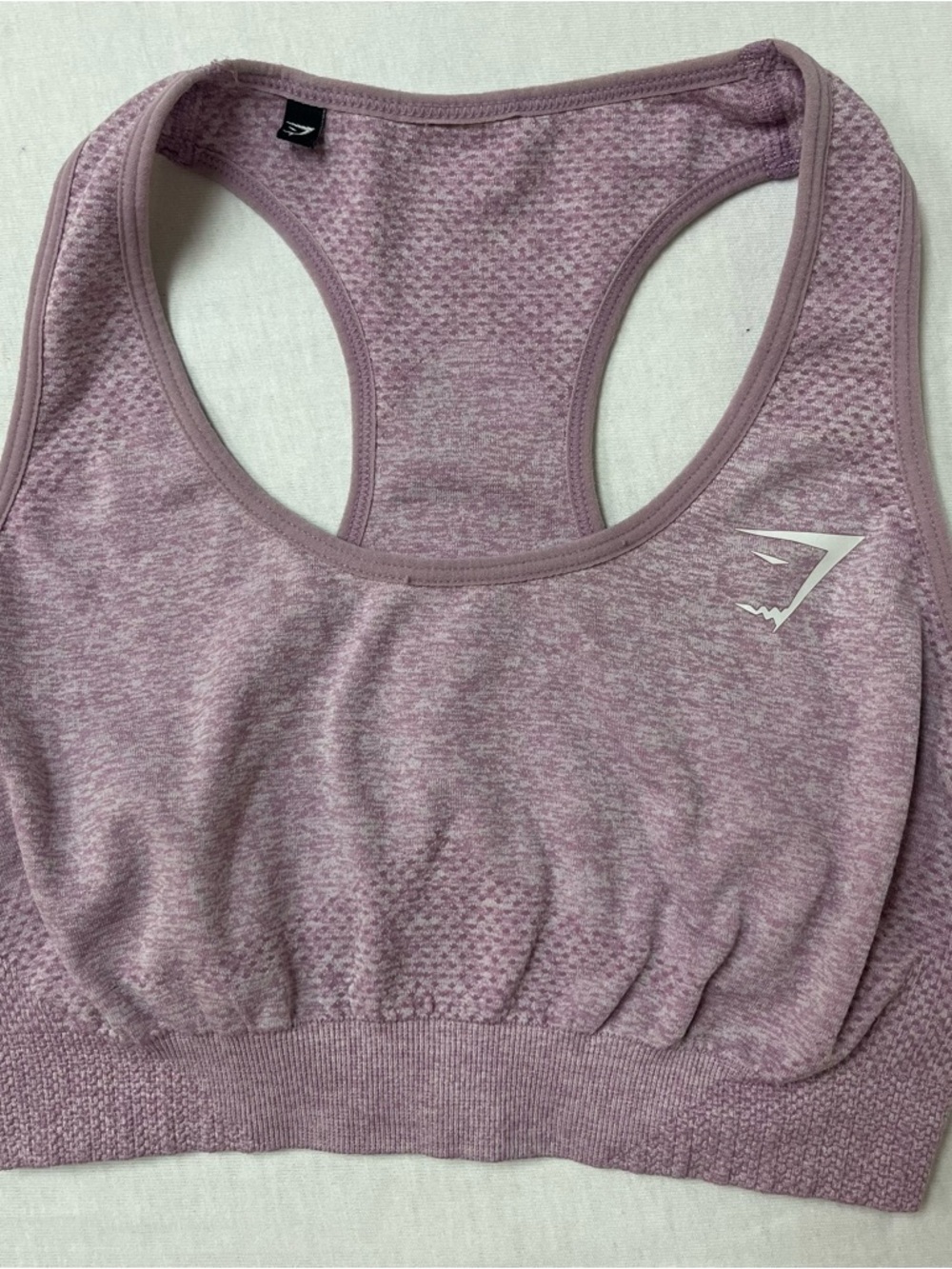 Gymshark Mauve Seamless Racerback Sports Bra